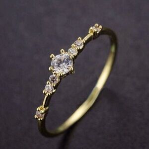 Culture Pearled Ring 14k Gp ✨